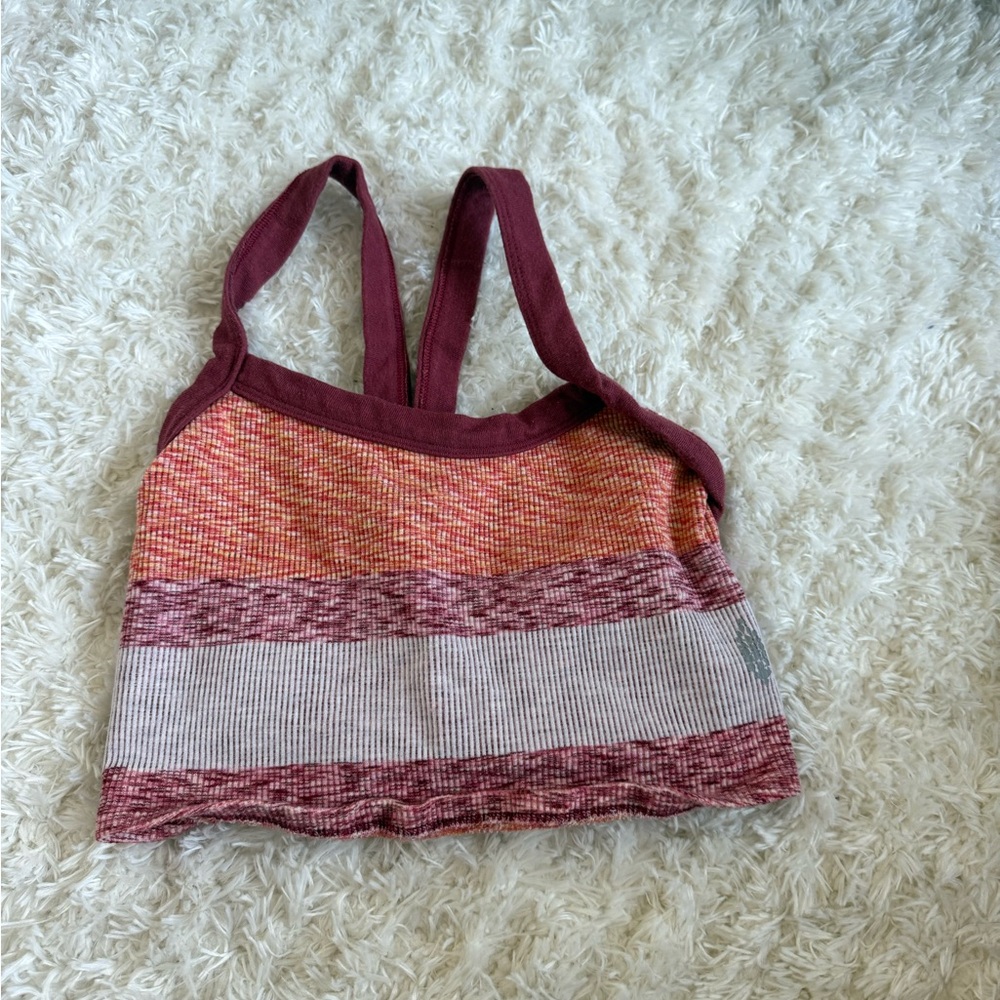Striped Knit Tank Top free people movement